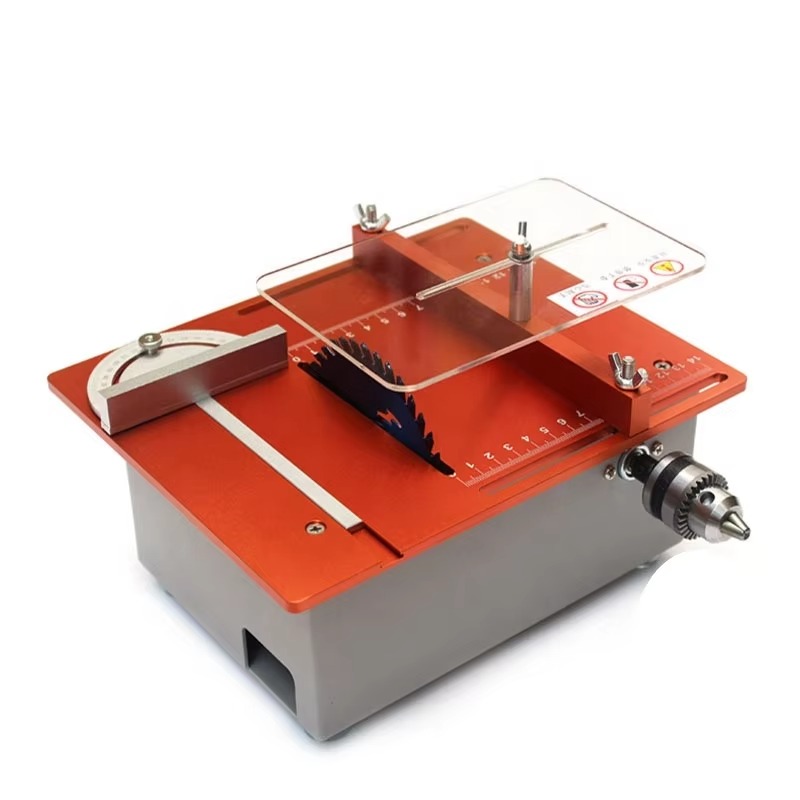 Mini Table Saw For Woodworking - Mini sega da tavolo in alluminio