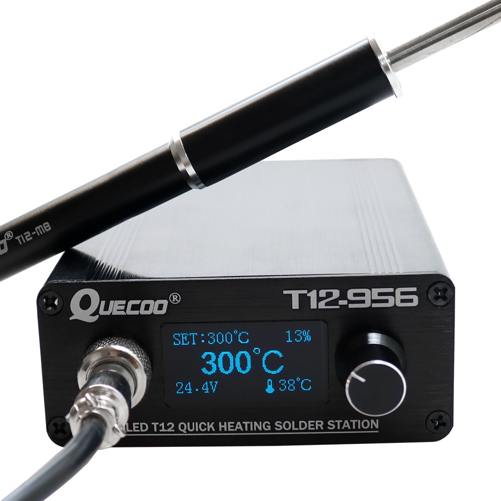 Digital Soldering Station T12 - QUECOO T12-956 Stazione digitale per saldatura