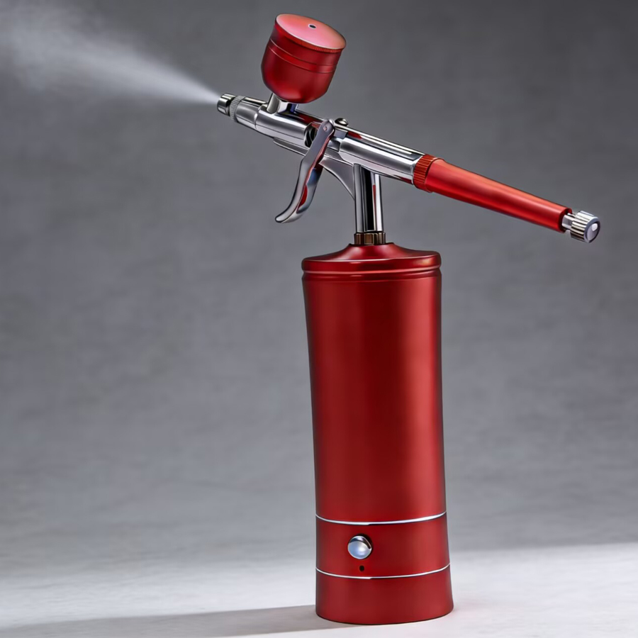 Aerografo portatile ricaricabi - Airbrush Kit With Mini Compressor recensione e prezzo