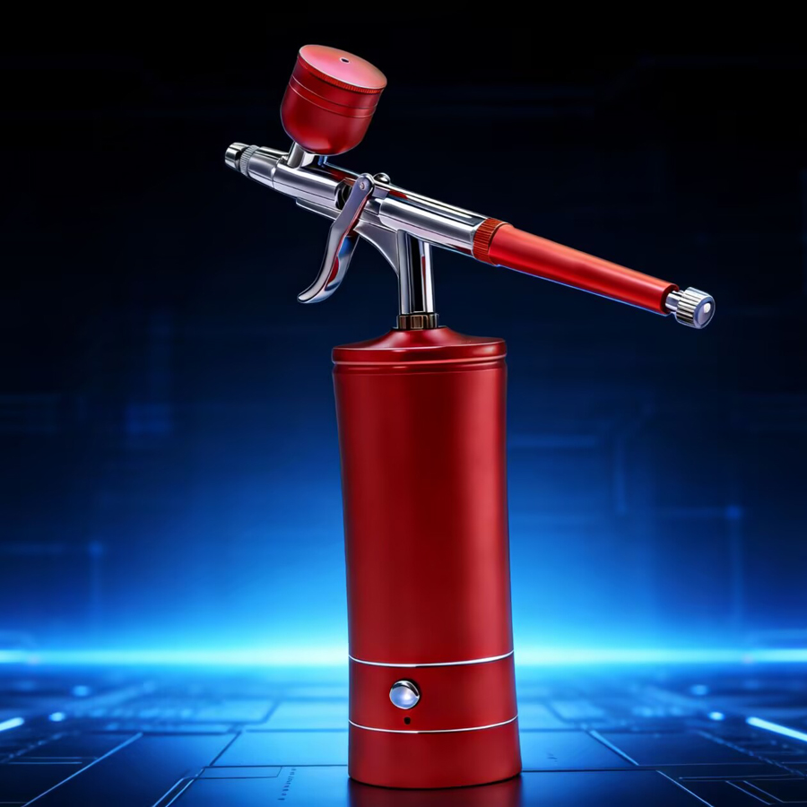 Aerografo portatile ricaricabi - Airbrush Kit With Mini Compressor recensione e prezzo