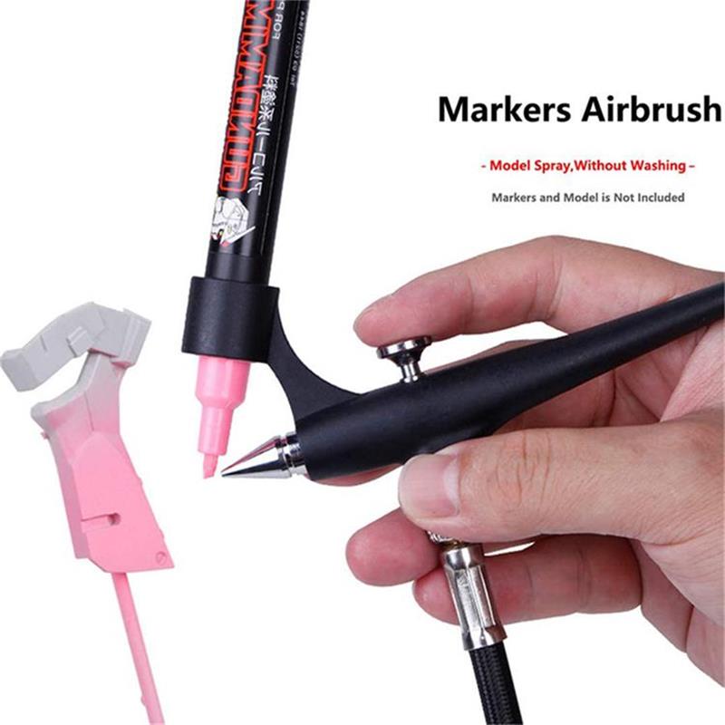 Piccolo aerografo per pennarel - Airbrush Kit With Mini Compressor recensione e prezzo