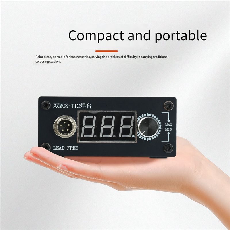 Stazione Saldante Digitale ABY - Digital Soldering Station T12 recensione e prezzo